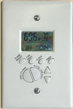 Gas fireplace thermostat