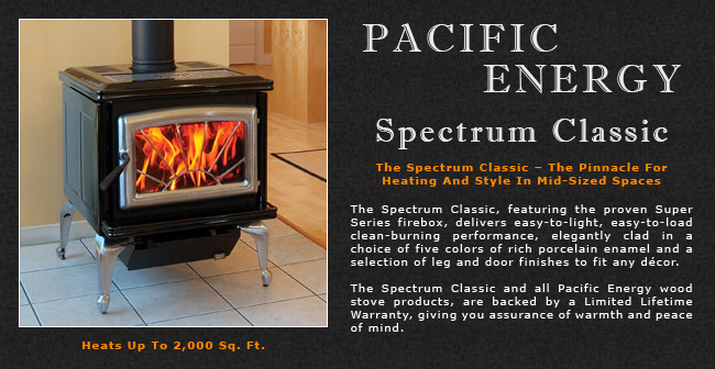 Pacific Energy Spectrum Classic Wood Stove Adams Stove Company Wood Stoves In Western Mass Pellet Stoves In Massachusetts Wood Stoves Pellet Stoves In The Berkshires